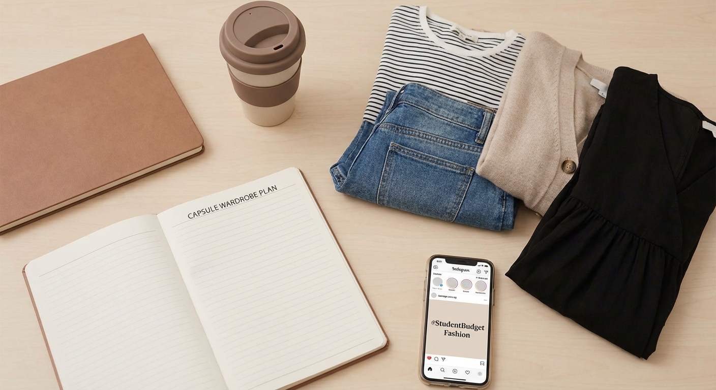 How to Build a Capsule Wardrobe on a Student Budget - Illustration 1