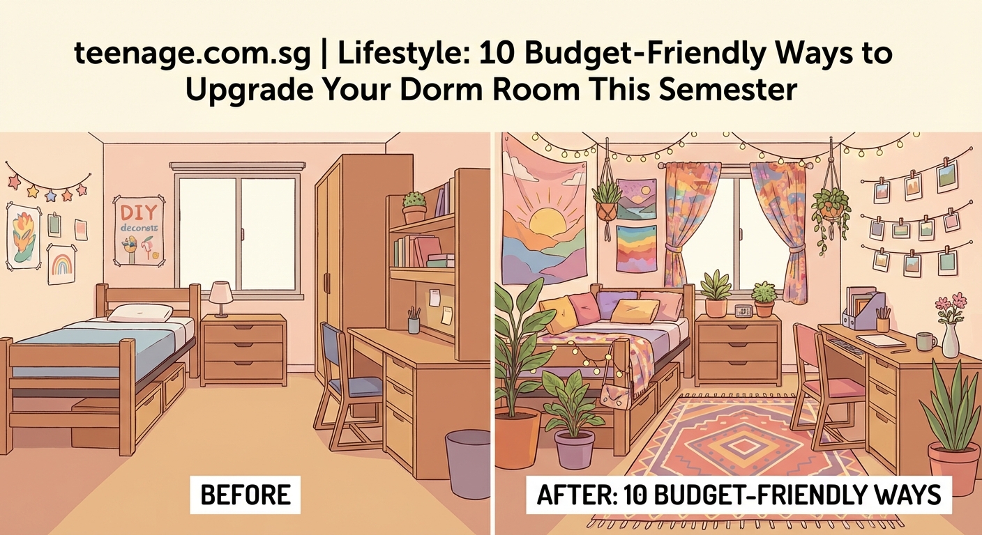 10 Budget-Friendly Ways to Upgrade Your Dorm Room This Semester - Illustration 2