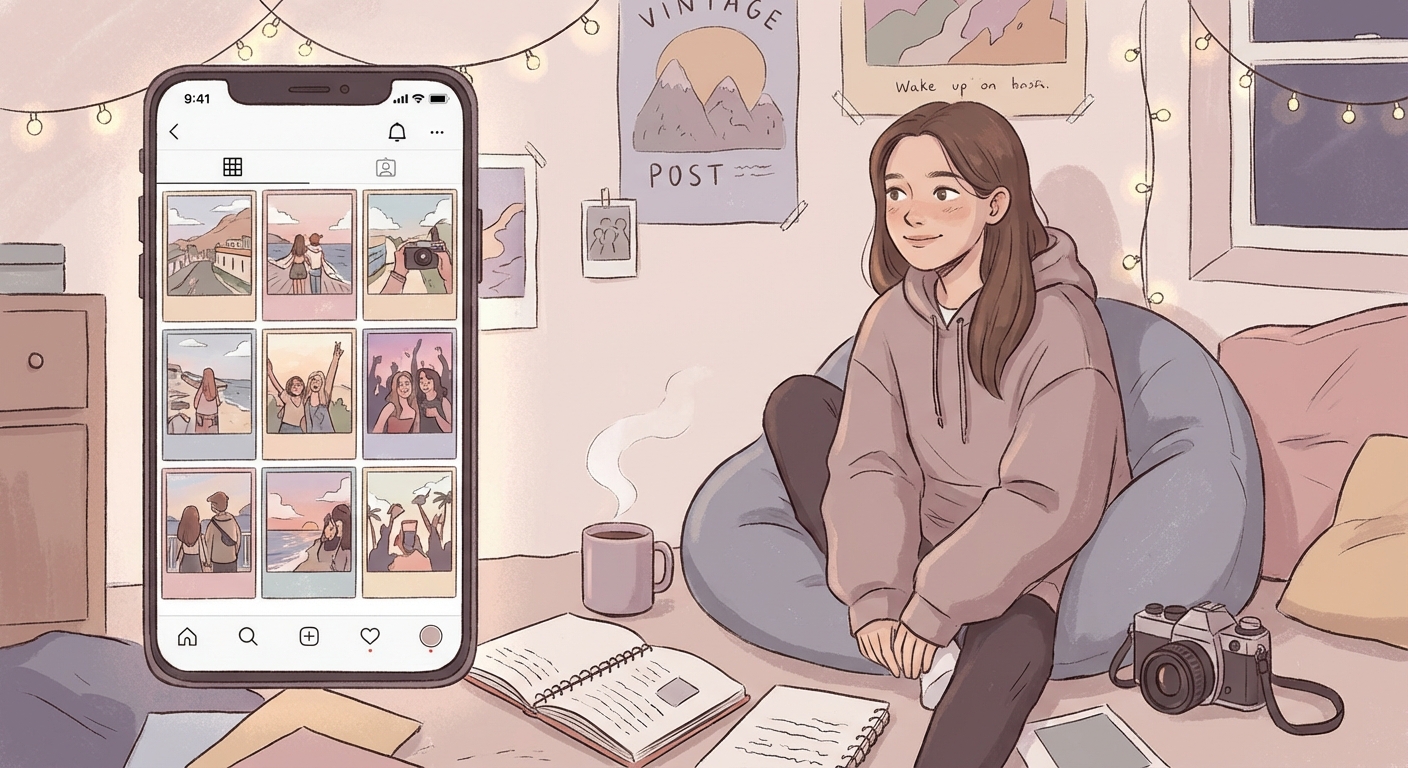 How to Stop Comparing Your Life to Everyone's Instagram Highlight Reel - Illustration 1