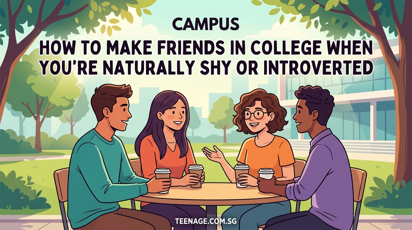 How to Make Friends in College When You're Naturally Shy or Introverted - Illustration 2