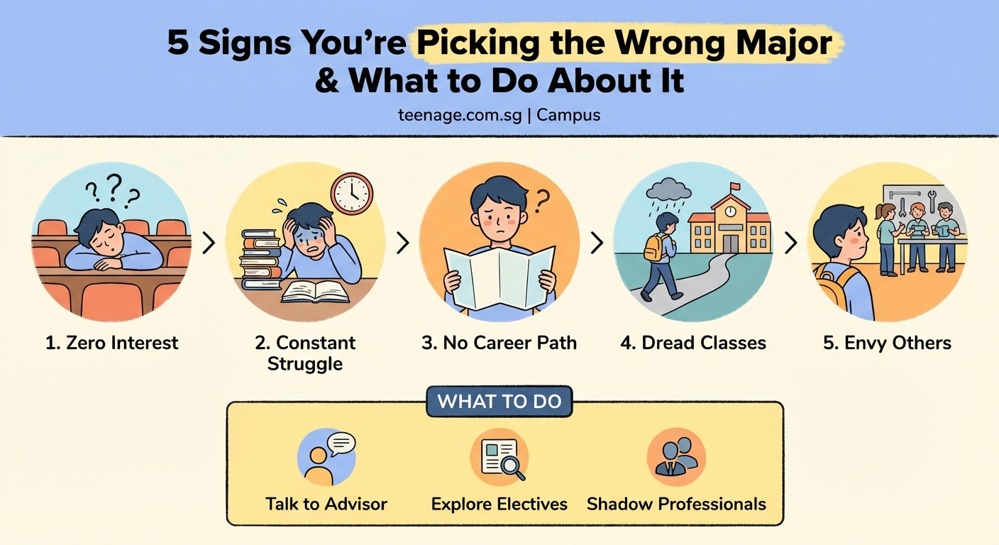 5 Signs You're Picking the Wrong Major and What to Do About It - Illustration 2
