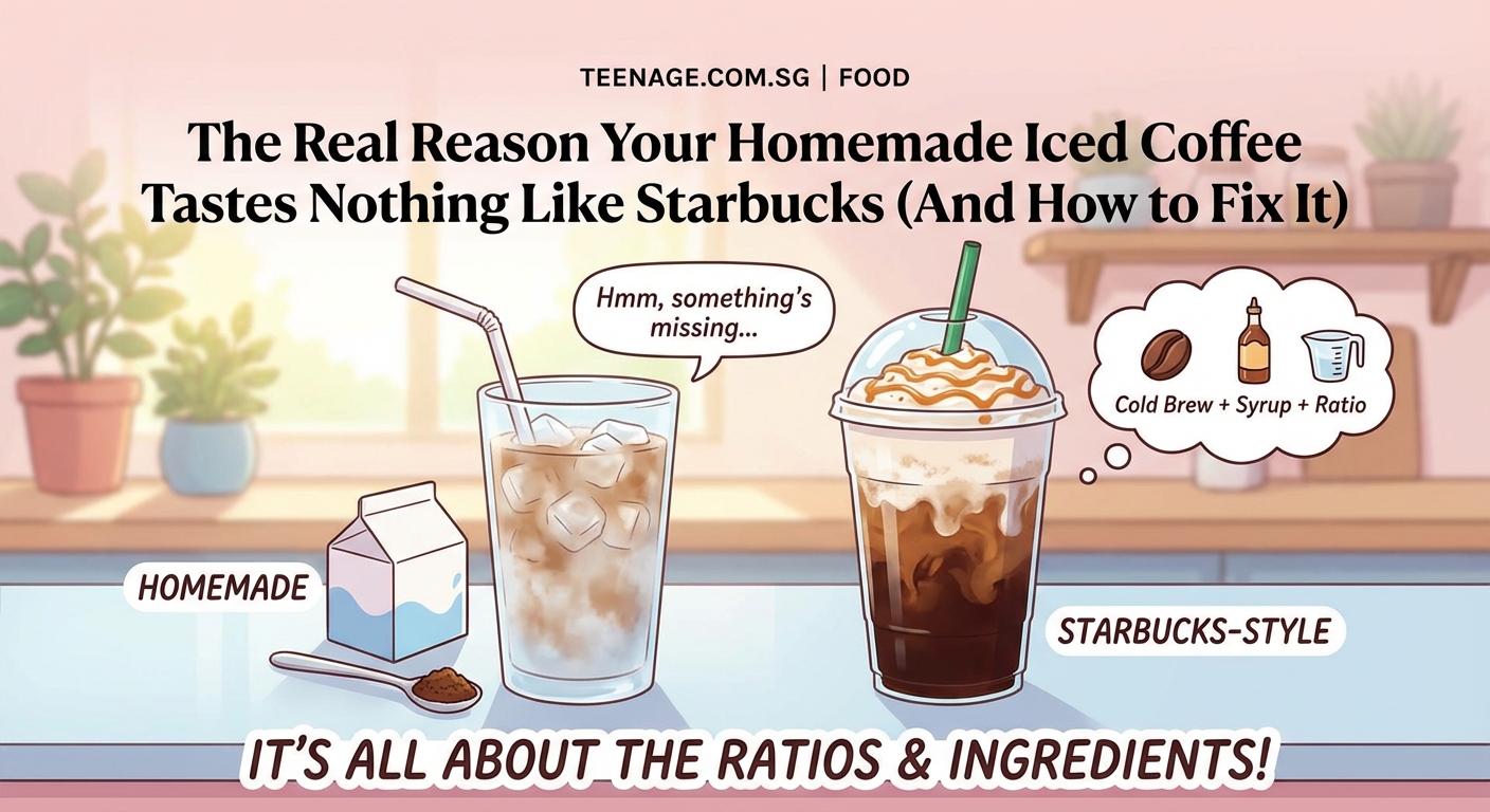 The Real Reason Your Homemade Iced Coffee Tastes Nothing Like Starbucks (And How to Fix It) - Illustration 2