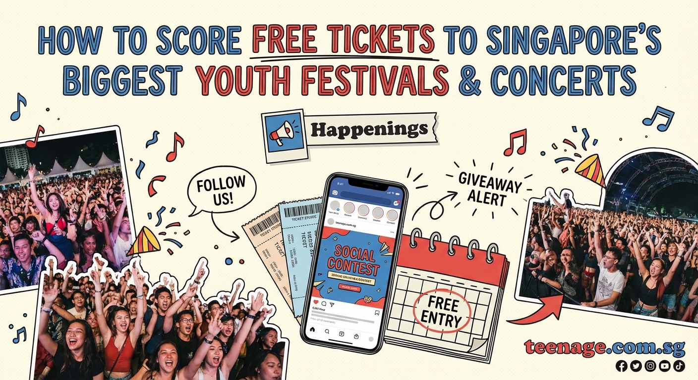 How to Score Free Tickets to Singapore's Biggest Youth Festivals and Concerts — 2