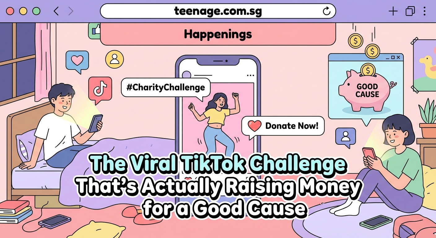 The Viral TikTok Challenge That's Actually Raising Money for a Good Cause - Illustration 1