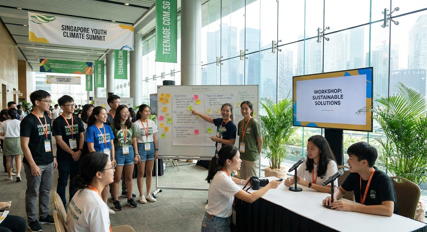What's Really Happening at Singapore's First-Ever Youth Climate Summit Next Week - Illustration 1