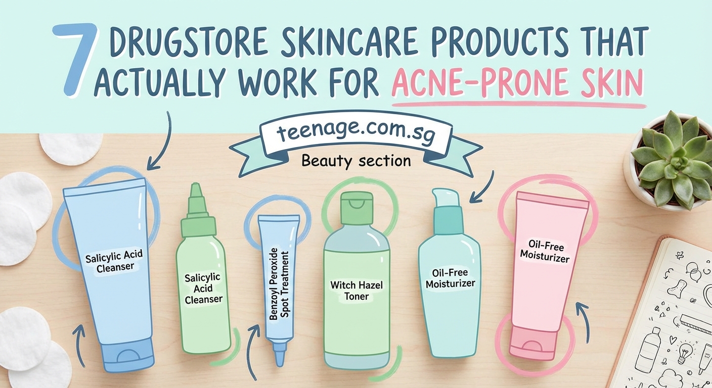 7 Drugstore Skincare Products That Actually Work for Acne-Prone Skin - Illustration 1