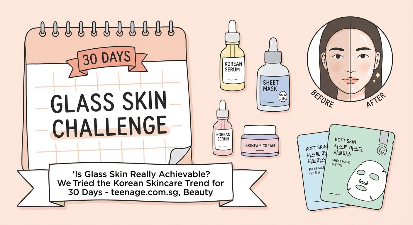Is Glass Skin Really Achievable? We Tried the Korean Skincare Trend for 30 Days - Illustration 1