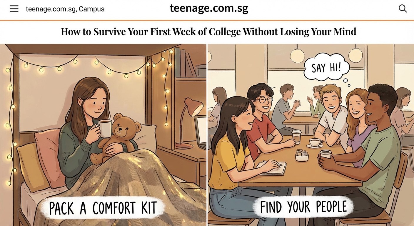 How to Survive Your First Week of College Without Losing Your Mind - Illustration 3