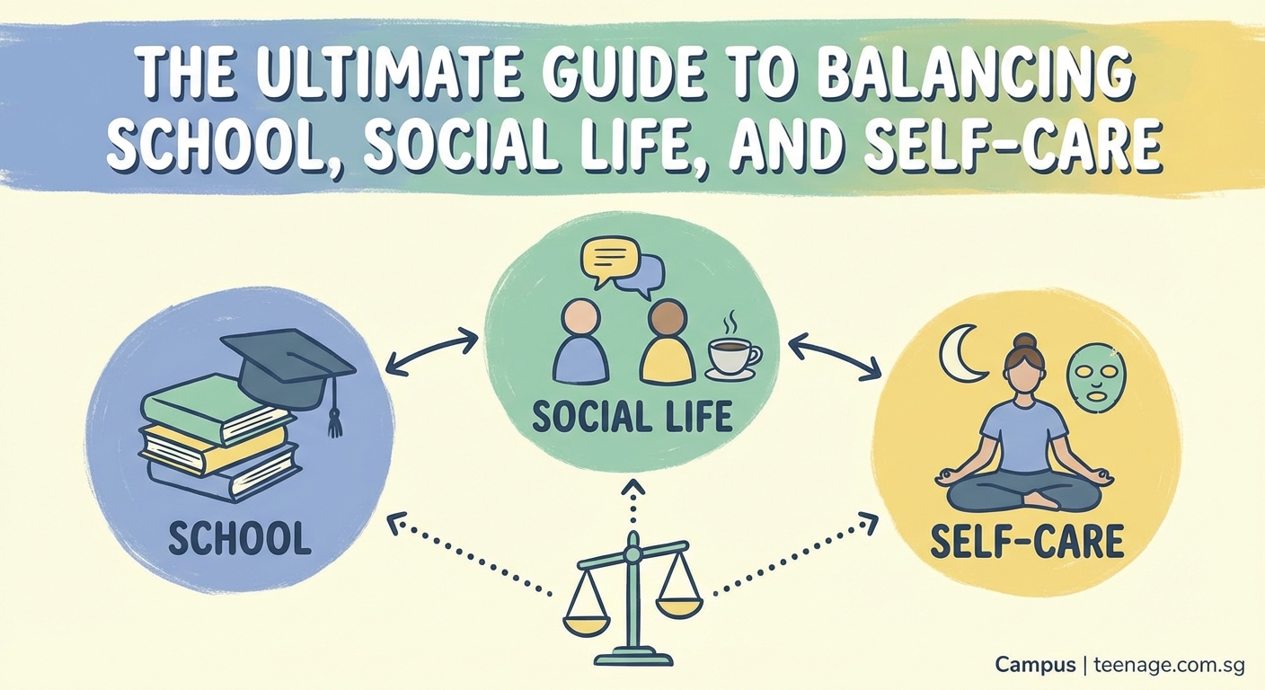 The Ultimate Guide to Balancing School, Social Life, and Self-Care - Illustration 1
