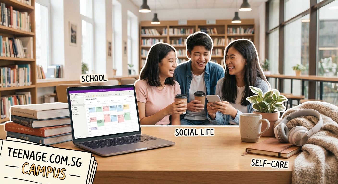 The Ultimate Guide to Balancing School, Social Life, and Self-Care - Illustration 2