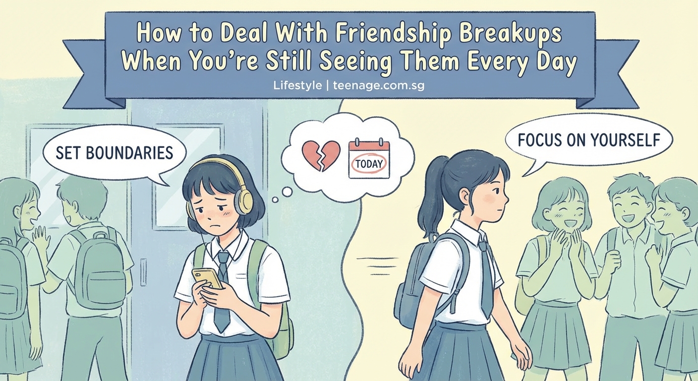 How to Deal With Friendship Breakups When You're Still Seeing Them Every Day - Illustration 2