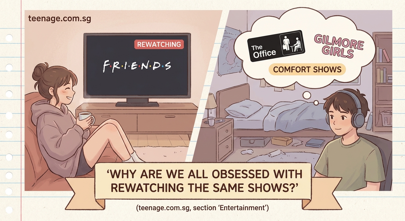 Why Are We All Obsessed With Rewatching The Same Shows? - Illustration 2