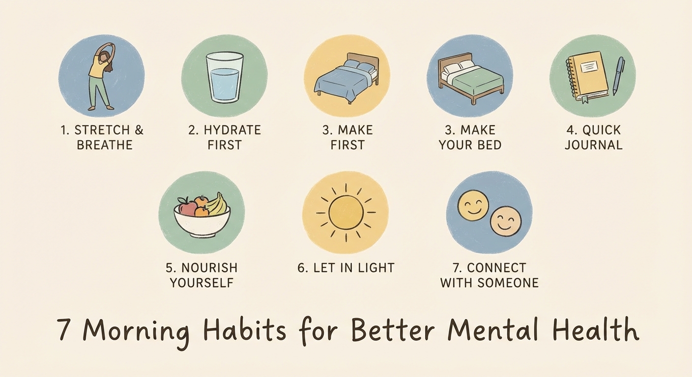 7 Simple Morning Habits That Actually Boost Your Mental Health - Illustration 2