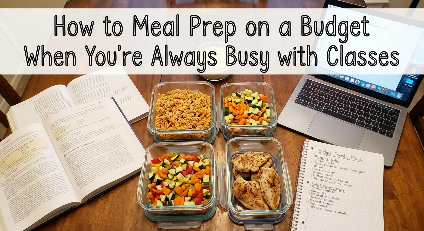 How to Meal Prep on a Budget When You're Always Busy with Classes - Illustration 2