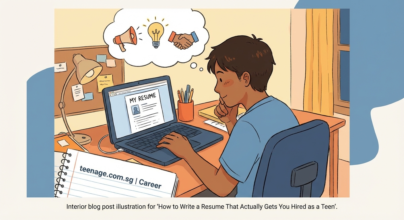 How to Write a Resume That Actually Gets You Hired as a Teen - Illustration 1