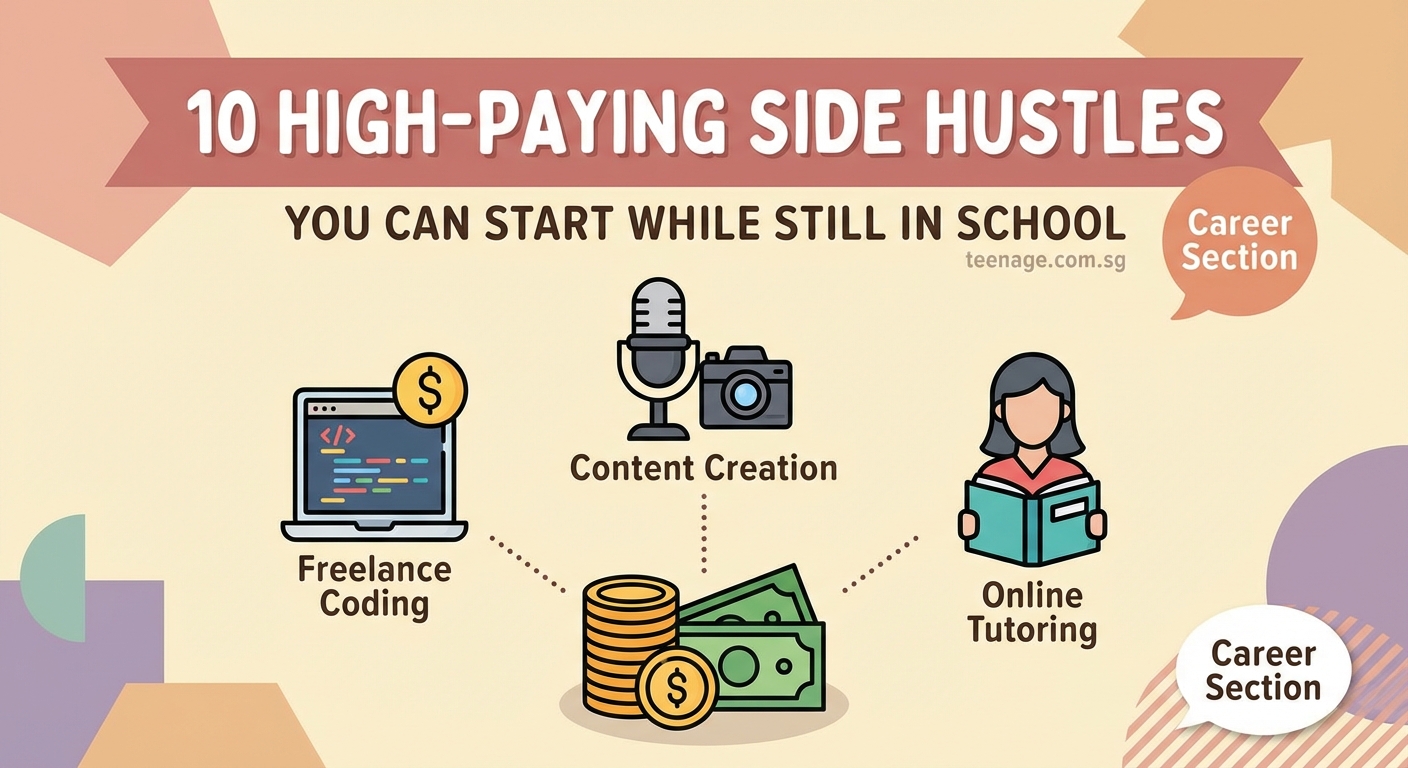 10 High-Paying Side Hustles You Can Start While Still in School - Illustration 1