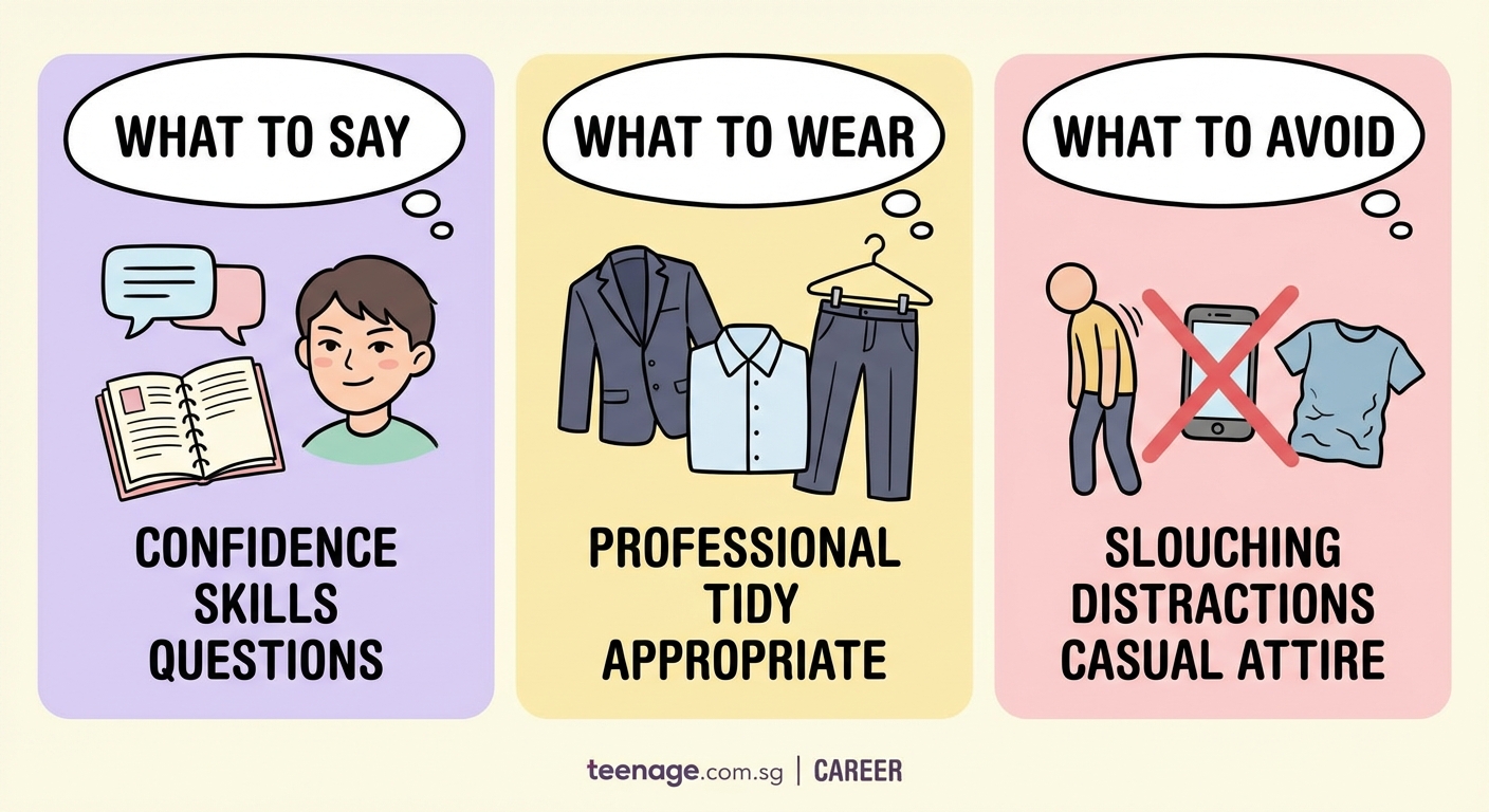 Acing Your First Job Interview: What to Say, Wear, and Avoid - Illustration 1