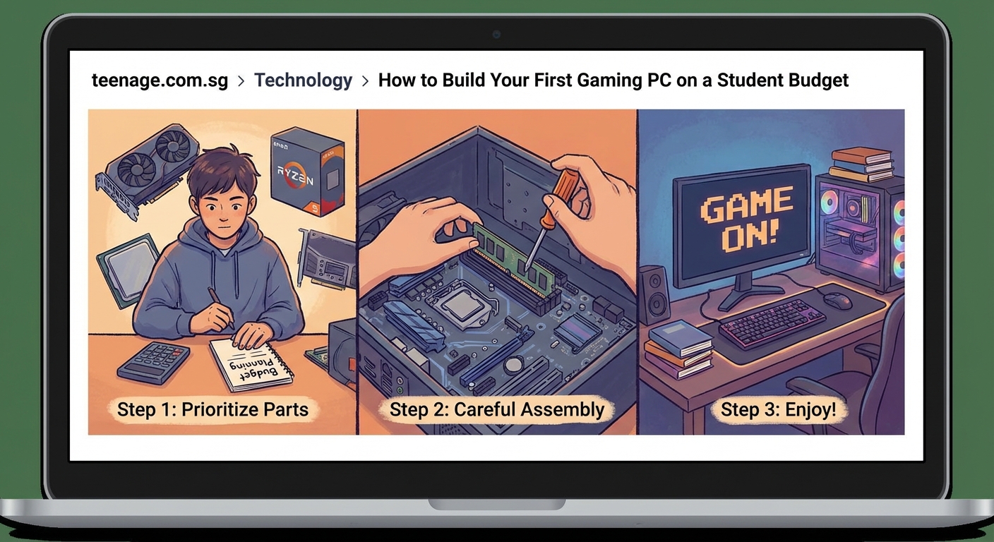 How to Build Your First Gaming PC on a Student Budget - Illustration 1