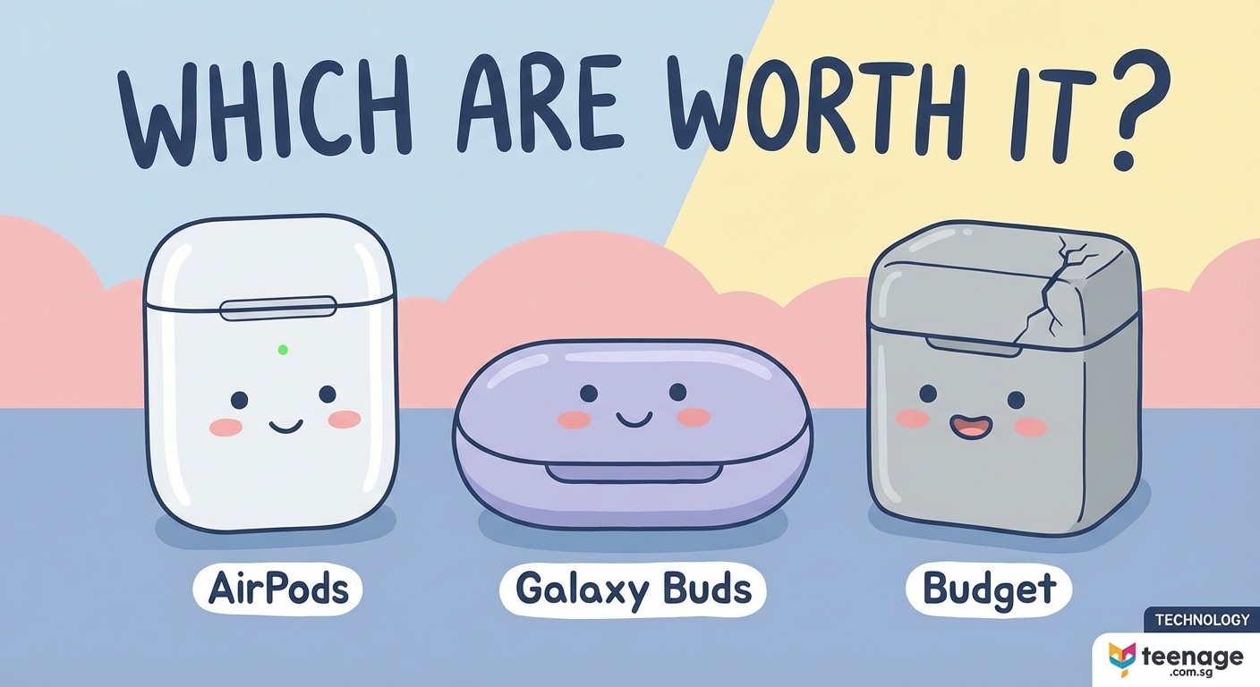 AirPods vs Galaxy Buds vs Budget Earbuds: Which Wireless Earbuds Are Actually Worth It? - Illustration 1