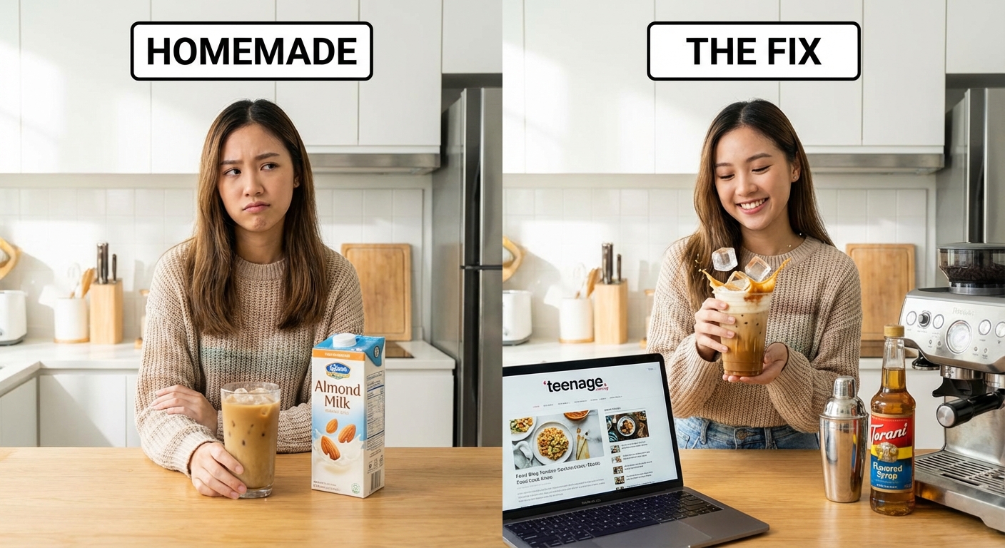 The Real Reason Your Homemade Iced Coffee Tastes Nothing Like Starbucks (And How to Fix It)