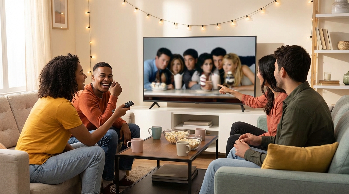 Why Are We All Obsessed With Rewatching The Same Shows?