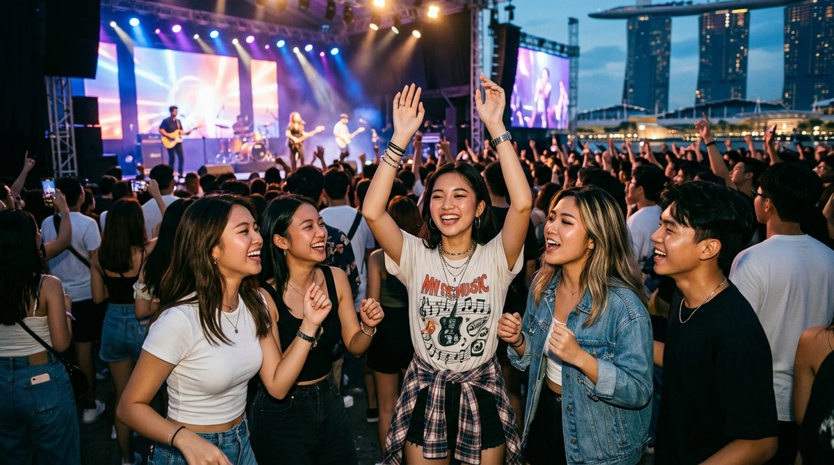 The Best Live Music Gigs in Singapore This March 2026 That Teens Are Obsessed With