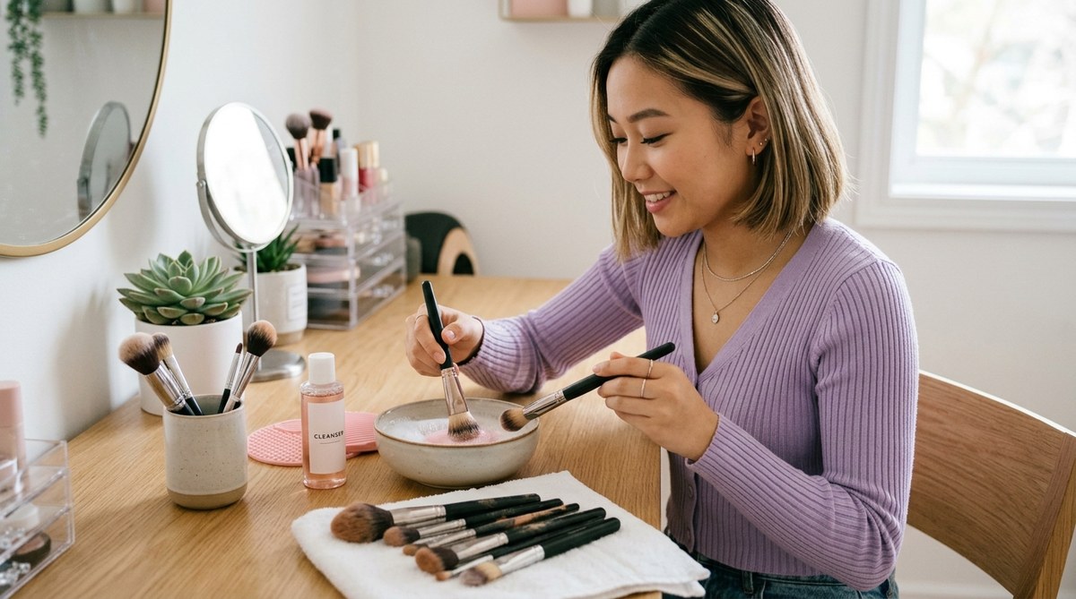 The Complete Guide to Cleaning Your Makeup Brushes (Yes, You Should Be Doing It Weekly)